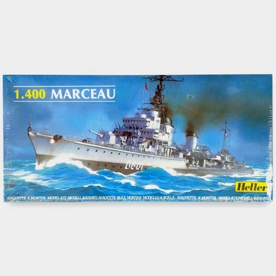 1989 Heller французский разрушитель, Марсо (D601) масштаб 1:400 набор #81009 ☆ новый запечатанный - Изображение 1 из 4