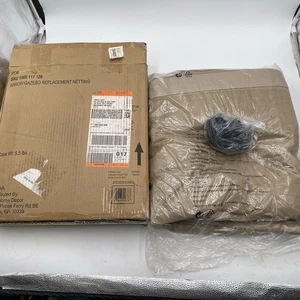 Hampton Bay Replacement Netting Outdoor Patio For 10 Ft. X 10 Ft. Arrow Gazebo - Picture 1 of 7