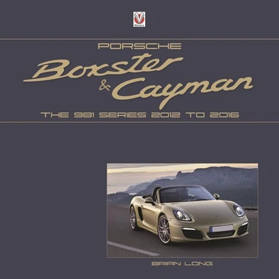 Porsche Boxster y Cayman La serie 981 2012 a 2016 libro Brian Long Foto 1 de 4