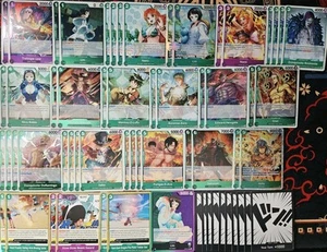One Piece TCG OP10 - Green Purple Lim Odyssey Deck + 50 Extra Cards - Picture 1 of 2