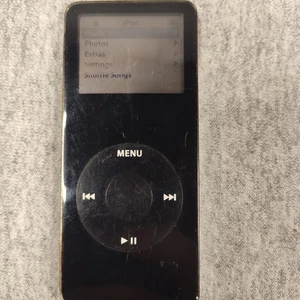 Not Working Apple iPod nano 1st Gen A1137 1GB Black MP3 Player Portable Look See - Picture 1 of 4