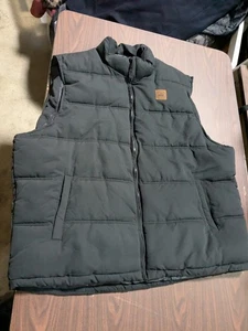 Field & Stream Quilted Puffer Vest Jacket Black Zip 3xl Hunting Outdoor Fishing - Picture 1 of 3