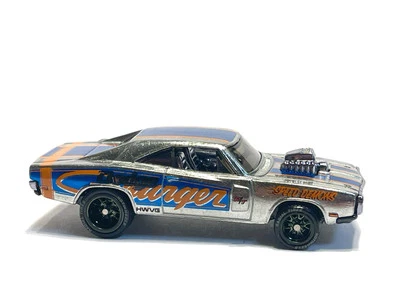 HOT WHEELS 2025 HWVG ZAMAC '70 DODGE CHARGER Spun/ Riveted Loose - Image 1 of 4