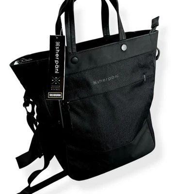 Sherpani Sojourn Tote Backpack Multi Wear Travel Bag Convertible RFID Anti Theft - Image 1 of 4