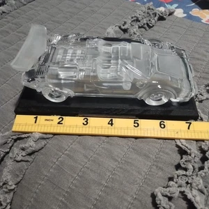 Lamborghini Countach Händler Geschenk Kristallglas Modell Briefbeschwerer mit Sockel - Bild 1 von 14