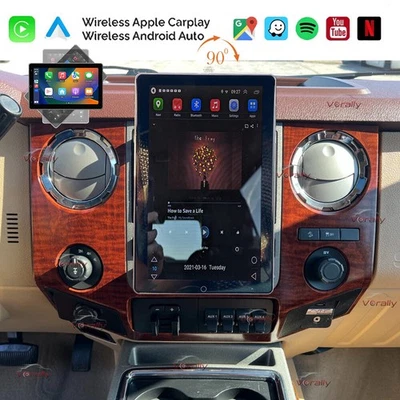 10.1" CarPlay & Android Auto Radio for Ford F-250 F-350 Super Duty 2006-2014 - Image 1 of 4