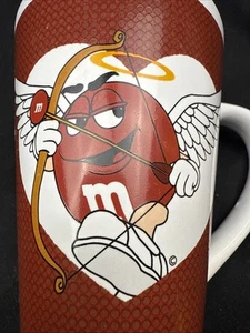 Mars M&M Red Cupid Large Ceramic Tea Coffee Mug VTG NYC - Picture 1 of 14