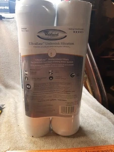 Whirlpool UltraEase Undersink Filtration WHEEDF Replaces WHED20 Dual Stage NIP - Picture 1 of 6