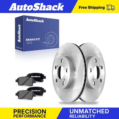 Front Brake Rotors Ceramic Pads for 2004-2007 2008 2009 Toyota Prius 1.5L - Image 1 of 4
