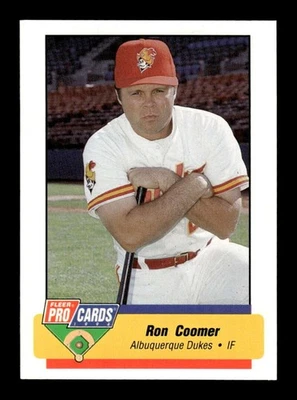 1994 Fleer Procards Triple A All Stars AAA25 Ron Coomer BXCP03 - Image 1 of 2