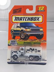 1999 Matchbox Highway Haulers Series 3 PETERBILT TANKER DAIRY LINE - Picture 1 of 7