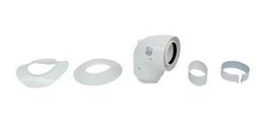 Coude adaptateur ventouse 60/100 a 80/125 - 90d - ALTANTIC 074303 - Imagen 1 de 1
