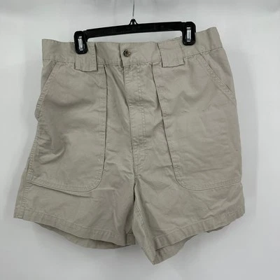 Pantalones Cortos de Pesca Hook and Tackle Hombres Talla 44 De Colección Exterior Utilidad Caqui Clásicos Foto 1 de 4