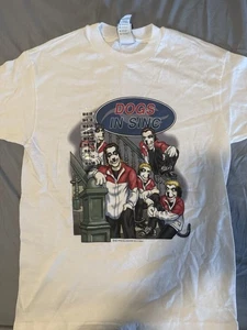 NSYNC Vintage Dogs In Sinc Little Big Dogs 1999 90's Parody T-Shirt XS - Picture 1 of 6