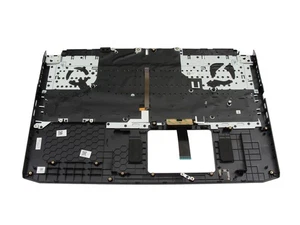 Acer 6B.QCHN2.015 Original Tastatur inkl. Topcase CH (schweiz) schwarz/schwarz m - Afbeelding 1 van 5