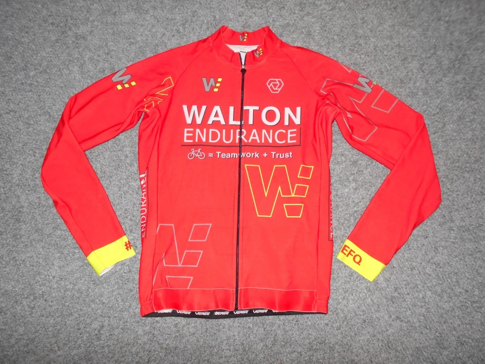 CHAQUETA DE CICLISMO TÉRMICA VERGE WALTON ENDURANCE PARA HOMBRE PEQUEÑA AJUSTADA LS Foto 1 de 3