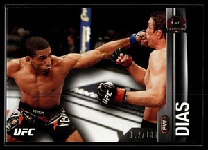 Hacran Dias 2015 Topps UFC Champions Black Card /188 #17 - Picture 1 of 2