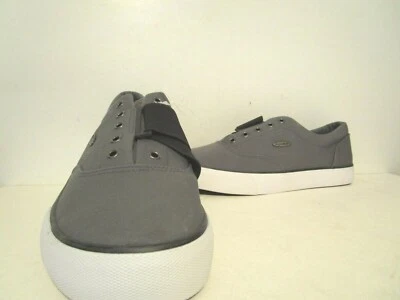  Zapatillas sin cordones Lugz Seabrook informales de lona para hombre carbón/negro/blanco como la nieve talla 9 M Foto 1 de 4