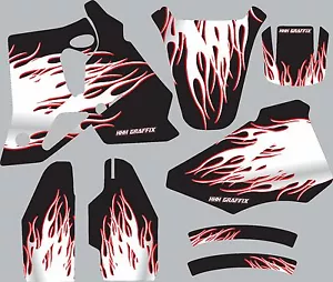 Graphic Kit for 1996-2002 Honda CR80 CR 80 Shrouds Fender shroud Decal - Bild 1 von 1