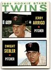 1964 Topps Jerry Arrigo/Dwight Siebler Rookie Baseball Cards #516