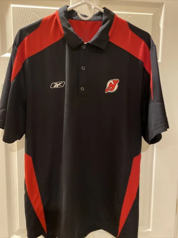 New Jersey Devils Men’s Polo  Shirt Cover