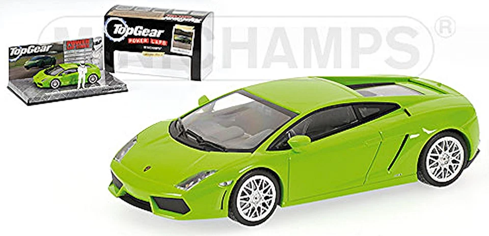 Lamborghini Gallardo LP 560-4 2008-12 Green TopGear 1:43 Minichamps - Image 1 of 1