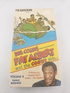 Fat Albert and The Cosby Kids Volume 4 Funny Business VHS Tape 1984 VTG - Picture 1 of 10