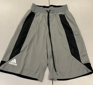 Adidas Basketball Club Shorts Gray Aeroready Men's Medium Polyester 9” - Picture 1 of 3
