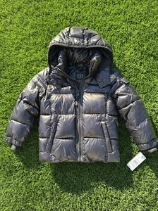 NEW W/ TAGS - S13 Girls Mogul Black Down Hooded Puffer Jacket Sz 6 (MSRP $200) - Picture 1 of 7