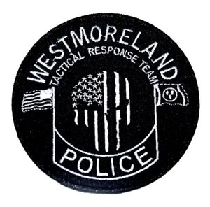 WESTMORELAND – SWAT-TACTICAL RESPONSE TEAM - TENNESSEE Police Patch SUBDUED - Afbeelding 1 van 1