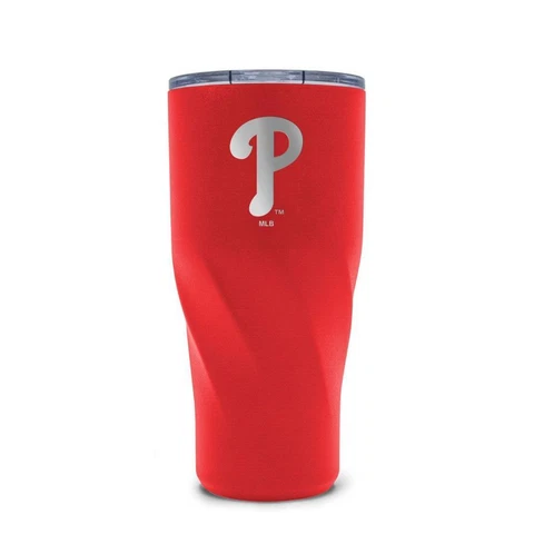Philadelphia Phillies 20oz Morgan Stainless Steel Tumbler [NEW] Cup Travel Mug Cover