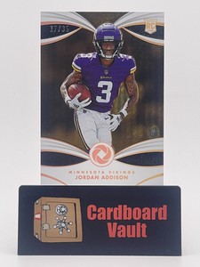 2023 Gold Standard Football Jordan Addison OP-13 17/35 Rookie Card