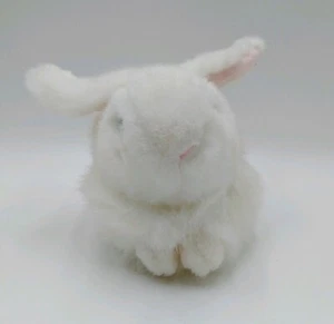Ty Nibbles Beanie Buddies Plush White Bunny Rabbit 1993 8 Inches - Picture 1 of 9