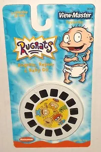 View-Master RUGRATS Nickelodeon REPTAR godzilla 3 reel set MINT ON CARD SEALED - Picture 1 of 3