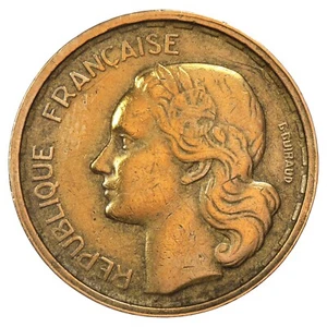 France 10 francs Guiraud 1950 B cupro-aluminium - F.363/3 Gad.812 KM.915 monnaie - Imagen 1 de 2