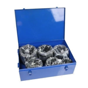 US PRO Tools 6pc 1" Dr 6pt Jumbo Impact Sockets 70, 80, 85, 90, 95, 100mm 7544 - Picture 1 of 3
