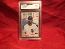 1989 FLEER DEION SANDERS UPDATE CARD #U53 GRADED BY GMA GEM MINT 10 - VERY NICE!