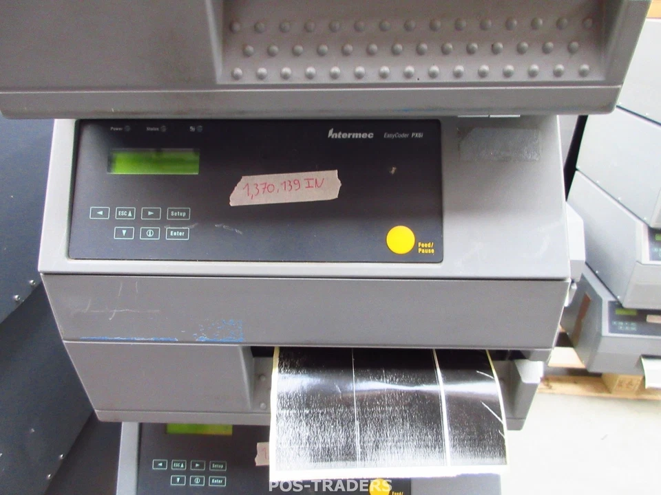Intermec PX6I Thermal USB + LAN DT/TT Label Drucker Printer 1,370,139 INCH LINES - Bild 1 von 4