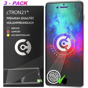 3x Panzerfolie Schutz Folie Passend Für Apple iPhone SE 2022 SE 2020 8 7 6 6S - Bild 1 von 5