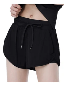 Yoga Running Sports Workout Gym Athletic Shorts with Pockets - Picture 1 of 14