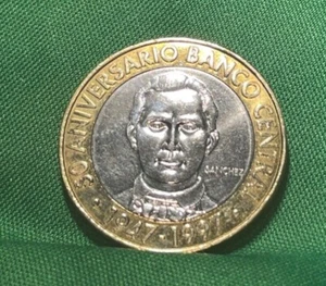 Dominican Republic 1997 5 Pesos Kim coin - Picture 1 of 6