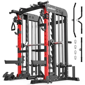Multi-Functional Machine Power Cage Home Gym Workout Machine Strength Training - Picture 1 of 8