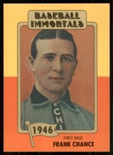 1980 SSPC HOF Frank Chance Chicago Cubs #40