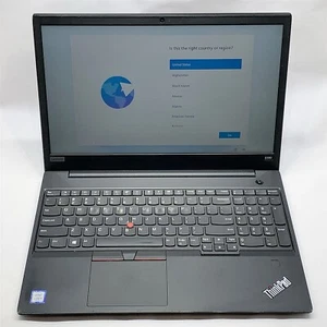 Lenovo ThinkPad E580 Laptop i5 7200U 2.50GHZ 15.6" HD 16GB 256GB NVMe Windows 11 - Picture 1 of 10