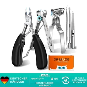 Profi Fußnagelzange Set Nagelzwicker - Super Scharfer Nagelschere Fussnägel N... - Bild 1 von 2