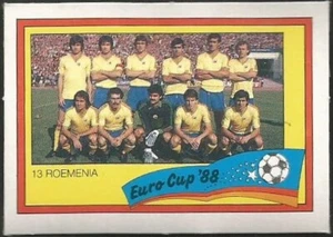 MONTY GUM 1988 FUTBOL EUROCOPA 88- #013-FOTO DEL EQUIPO RUMANÍA - Imagen 1 de 1
