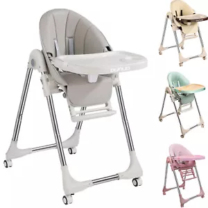 Kinderhochstuhl klappbar Babystuhl Kinderstuhl Babyhochstuhl mit Tisch Stuhl DE - Bild 1 von 55