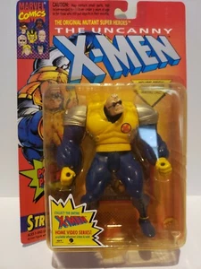 Figura de acción Marvel X-Men Strong Guy 1993 Charan ToyBiz tarjeta dañada nueva - Imagen 1 de 5
