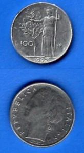 Rara Micro Moneta 100 lire Anno 1990 Repubblica Italiana  - Foto 1 di 1
