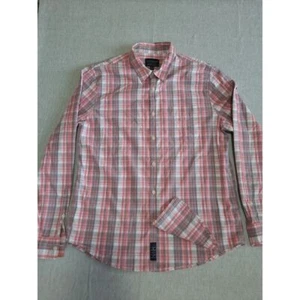 Lucky Brand Men Large Saturday Stretch Long Sleeve Multi-Color Button Shirt - Picture 1 of 6